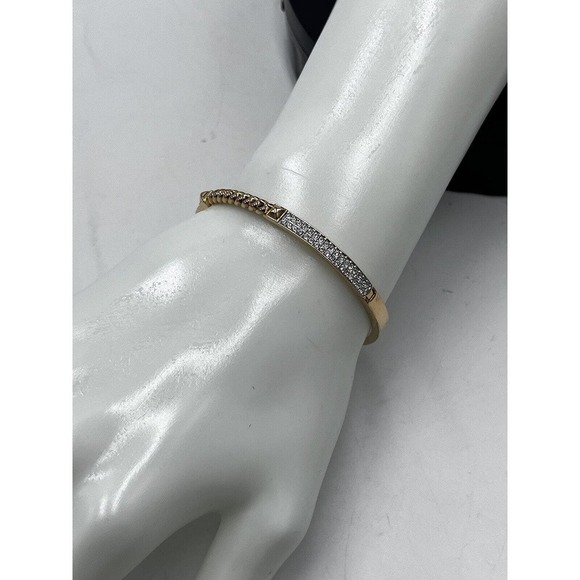 Swarovski 5230676 Women's Fiction Rose Gold Narrow‎ Bangle Bracelet - Picture 4 of 16